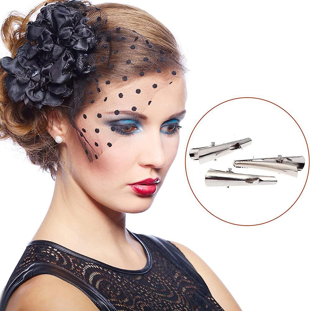 100-pcs Mini Metal Alligator Clips for Crafts - Small Roach Clips