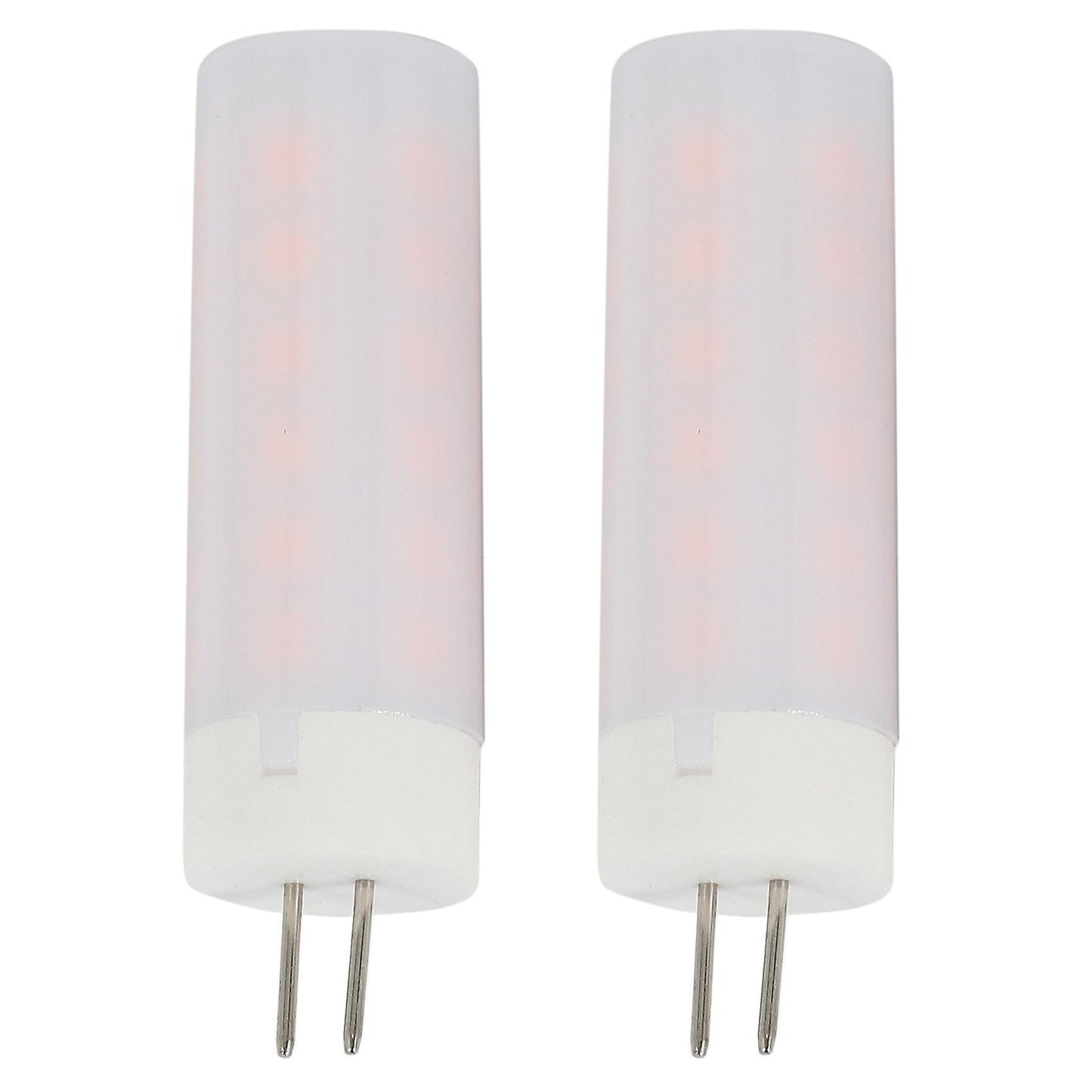 2pcs G4 Led Corn Lights 36 Leds Flame Effect ( Warm White, Dc12v)