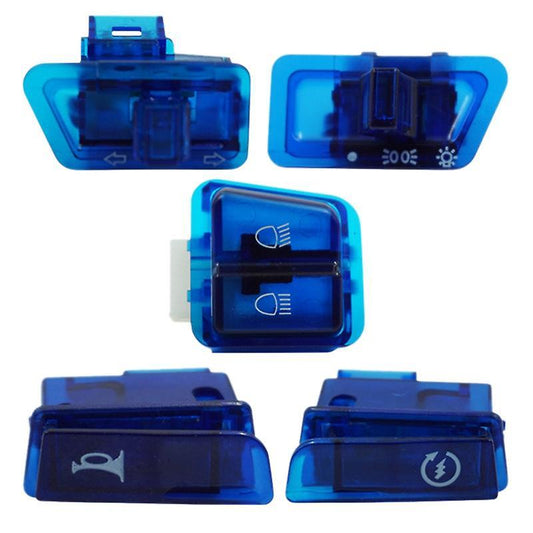 Motorcycle Turn Signal Switch for Scooter Honda Dio Af17 Af18 Blue