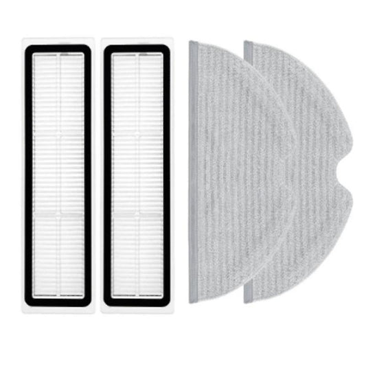 Hepa Filter Mop Rag Pad Replacement Kit for Xiaomi Dreame Bot L10 Pro