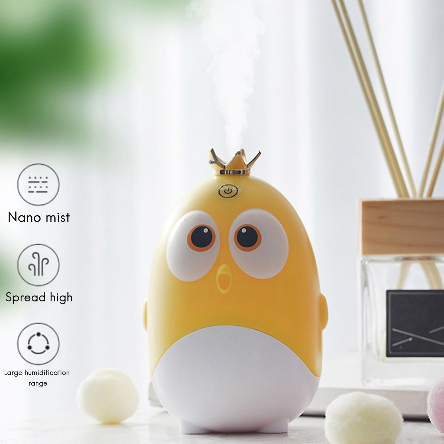 230ml Cute Usb Humidifier Household for Office Desktop Pink