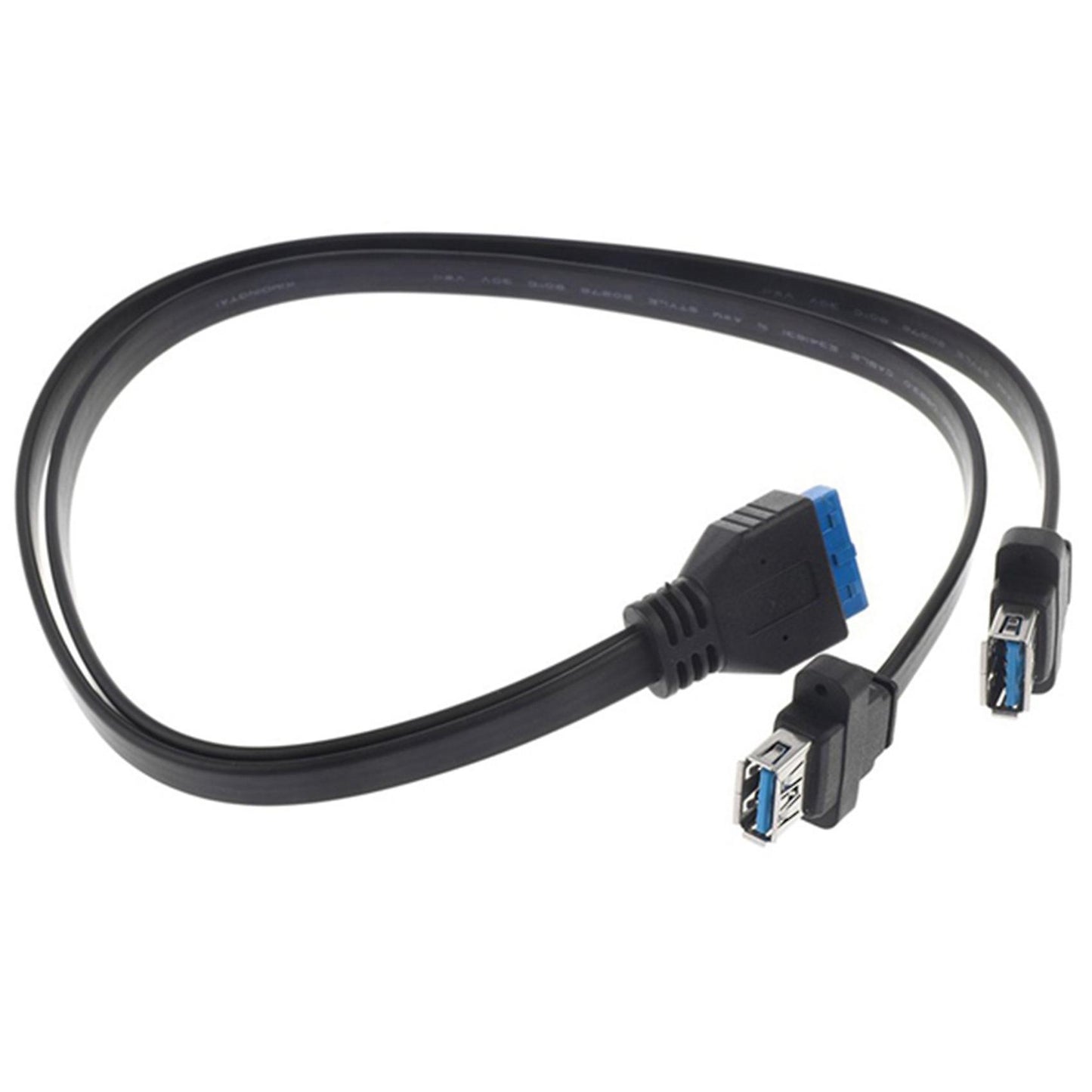 Dual Ports Usb 3.0 Female Screw Panel Mount to Motherboard