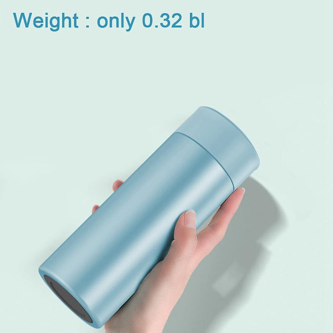 Cute Water Bottle-insulated Vacuum Vial-leakproof & Anti-spill,blue