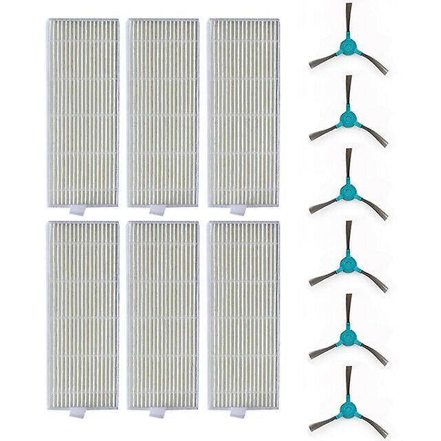 Replacement Side Brushes Filters for Conga 1290 1390 Vacuum Cleaner