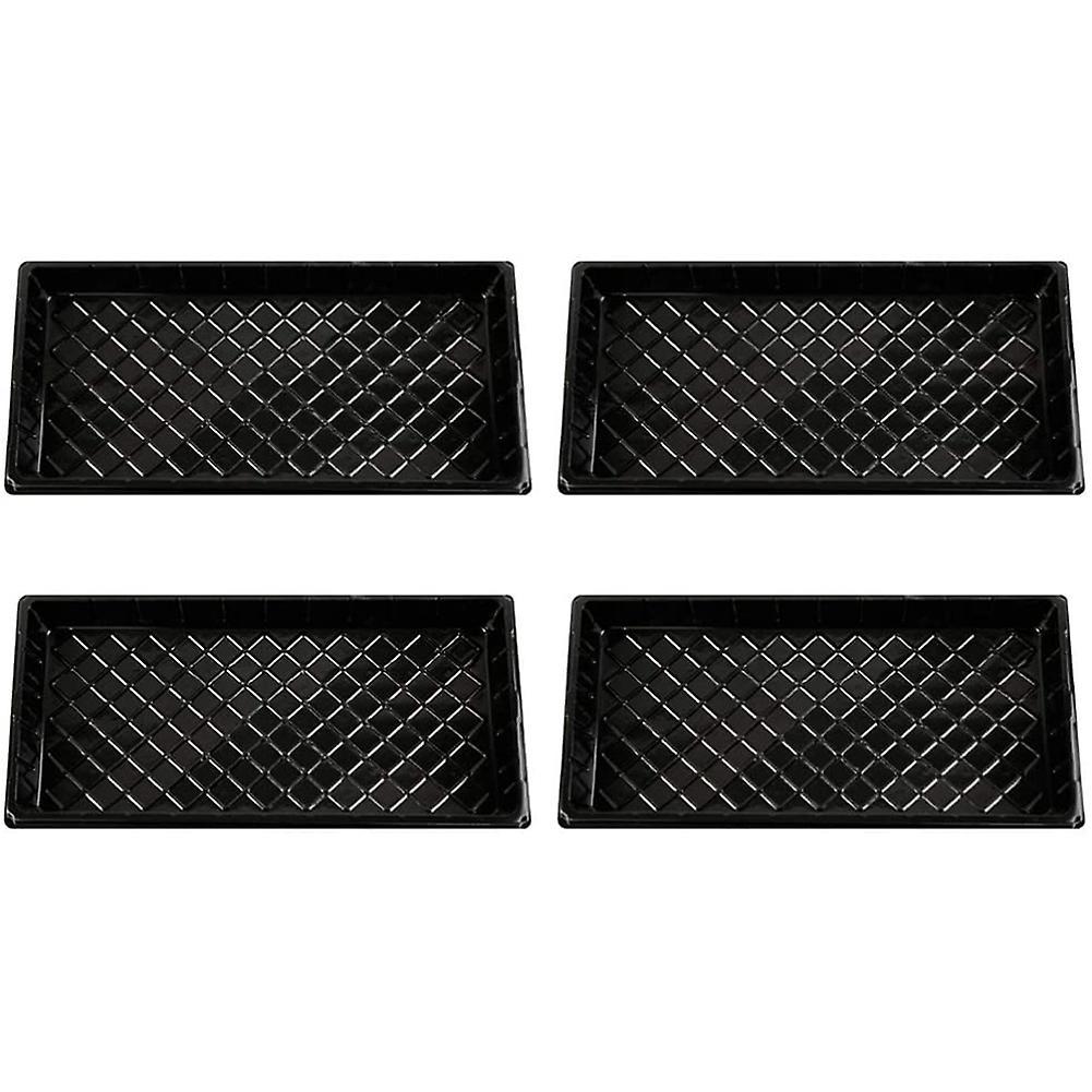 4pcs Trays Seedling Starter Tray Humidity Adjustable Plant Kit