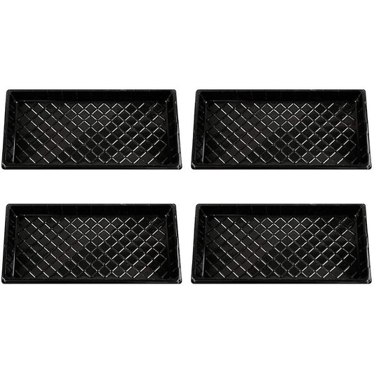 4pcs Trays Seedling Starter Tray Humidity Adjustable Plant Kit