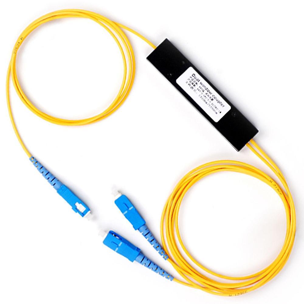 1 Point 2 Taper Fiber Optic Splitter Splice Box Splitter Sc Port Ftth