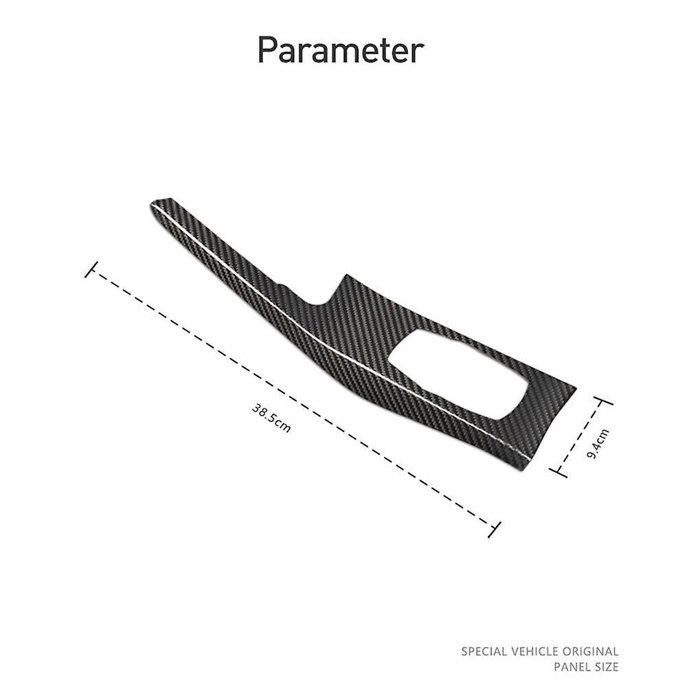 Carbon Fiber Multimedia Knob Panel Trim for Bmw 5 Series G30 2018-20