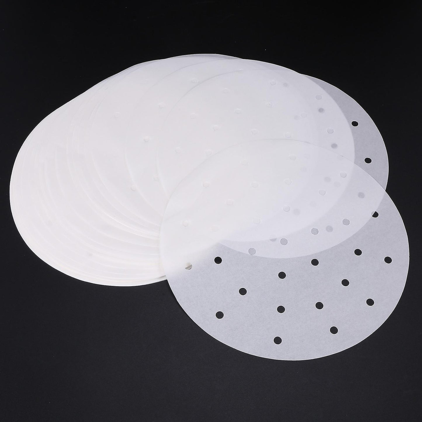 100 Pack Air Fryer Parchment Paper Liners - 9 Inch Parchment Paper