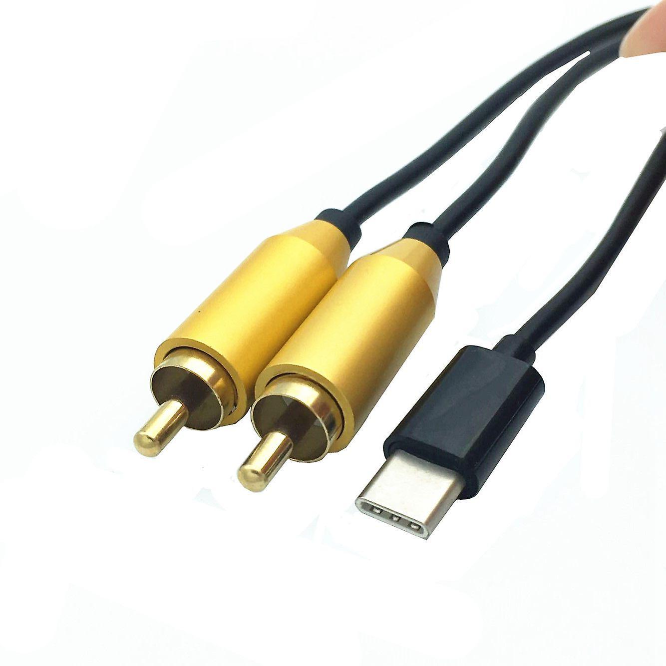 3 Pin Xlr Male to Rca Female Audio Jack Plug Microphone Adapter