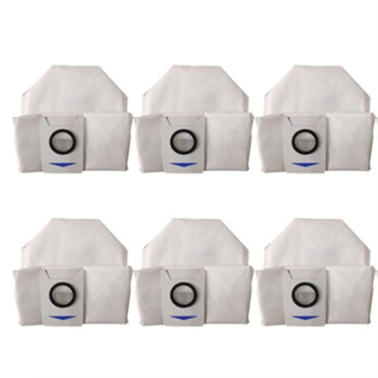 6pcs for Ecovacs Deebot X1 Omni Turbo Robot Vacuum Cleaner Dust Bags