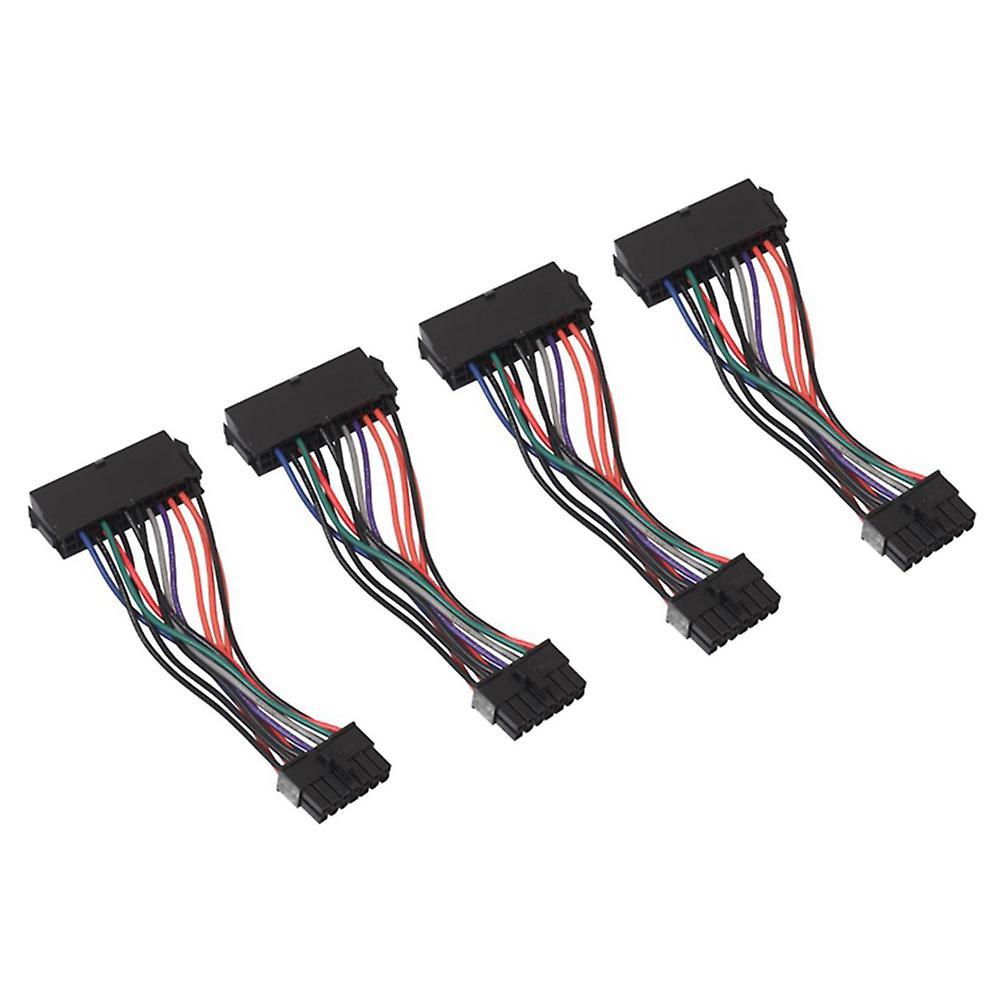 4pcs 24pin to 14pin Atx Power Cable for Ibm Lenovo Pcs and Servers