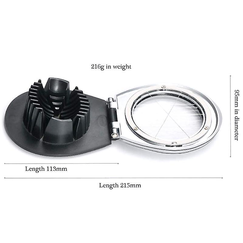 Egg Cutter Heavy Duty Slicer for Fruit Slicer, with 2 Slicing Styles