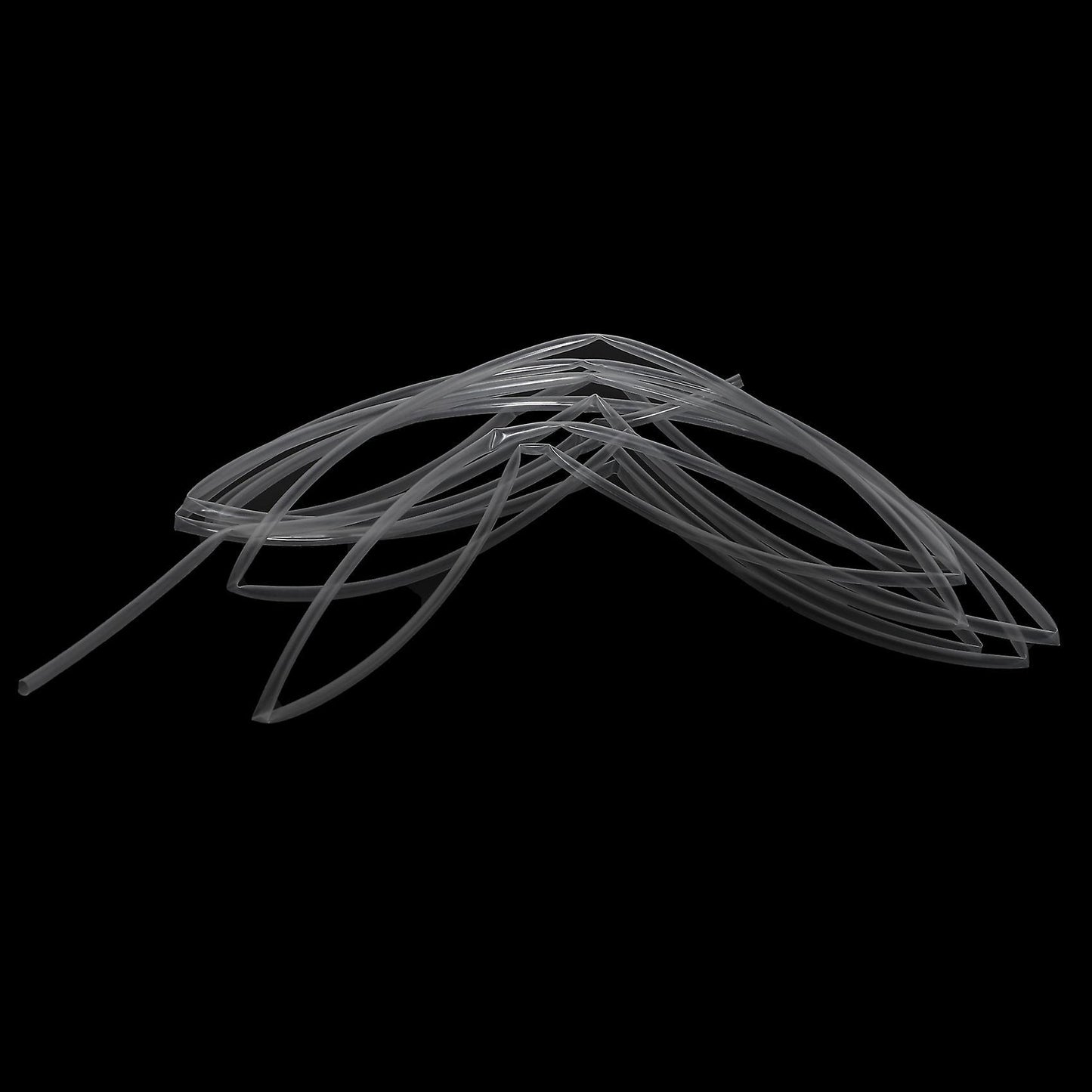 2x Transparent Heat Shrink Tube Sleeve, Car Wiring, Diameter 5mm 5m