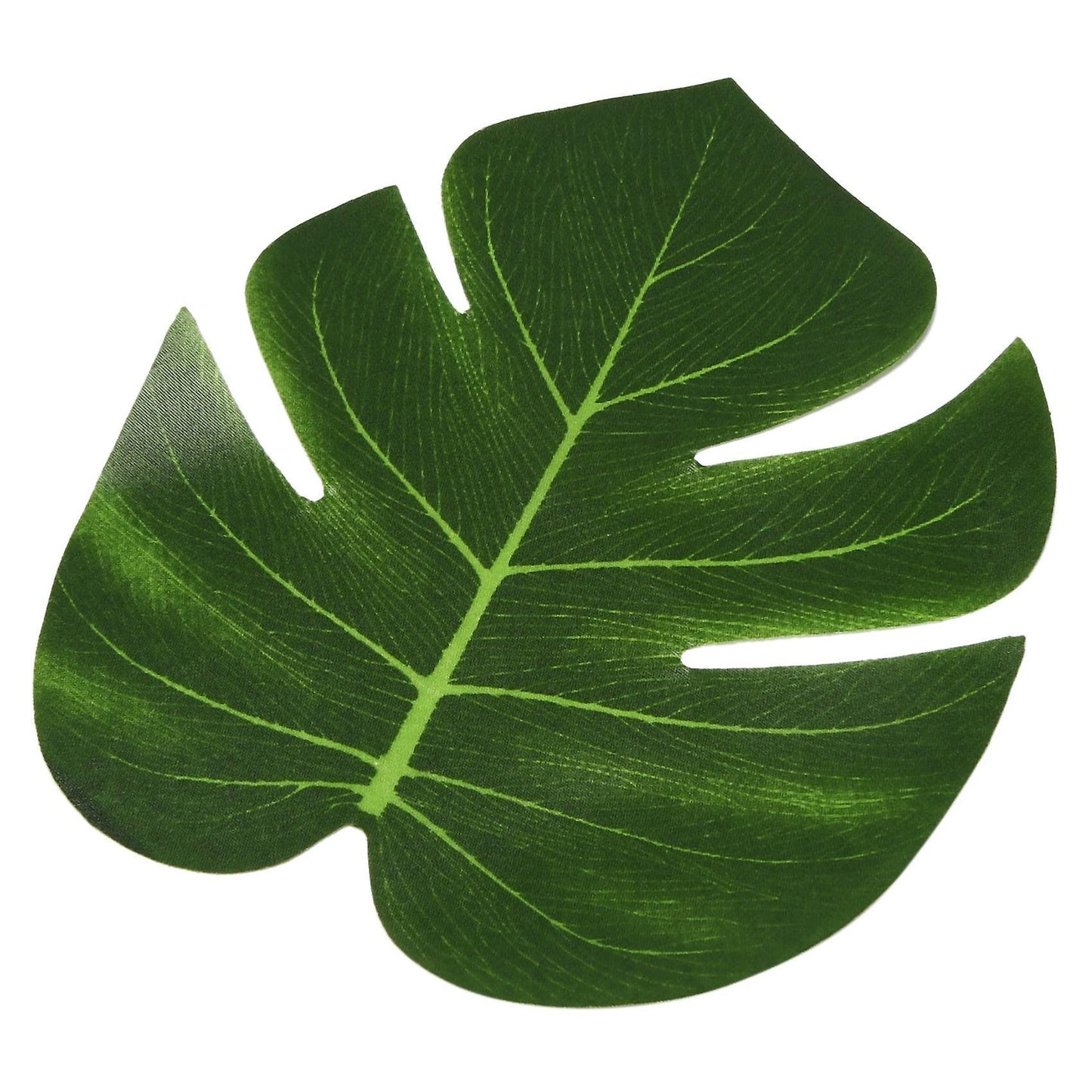 24 Pcs Tropical Palm Leaves Artificial Simulation Monstera Leaves