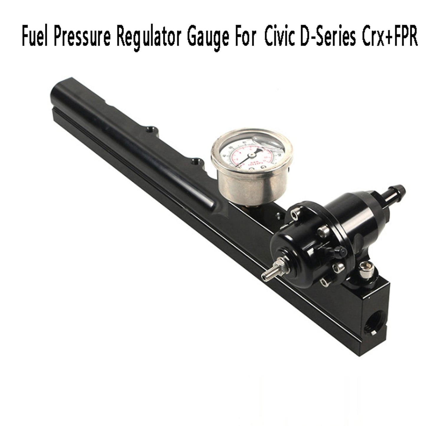 Fuel Pressure Regulator Gauge Fuel Rail Kit for Honda Civic D-series