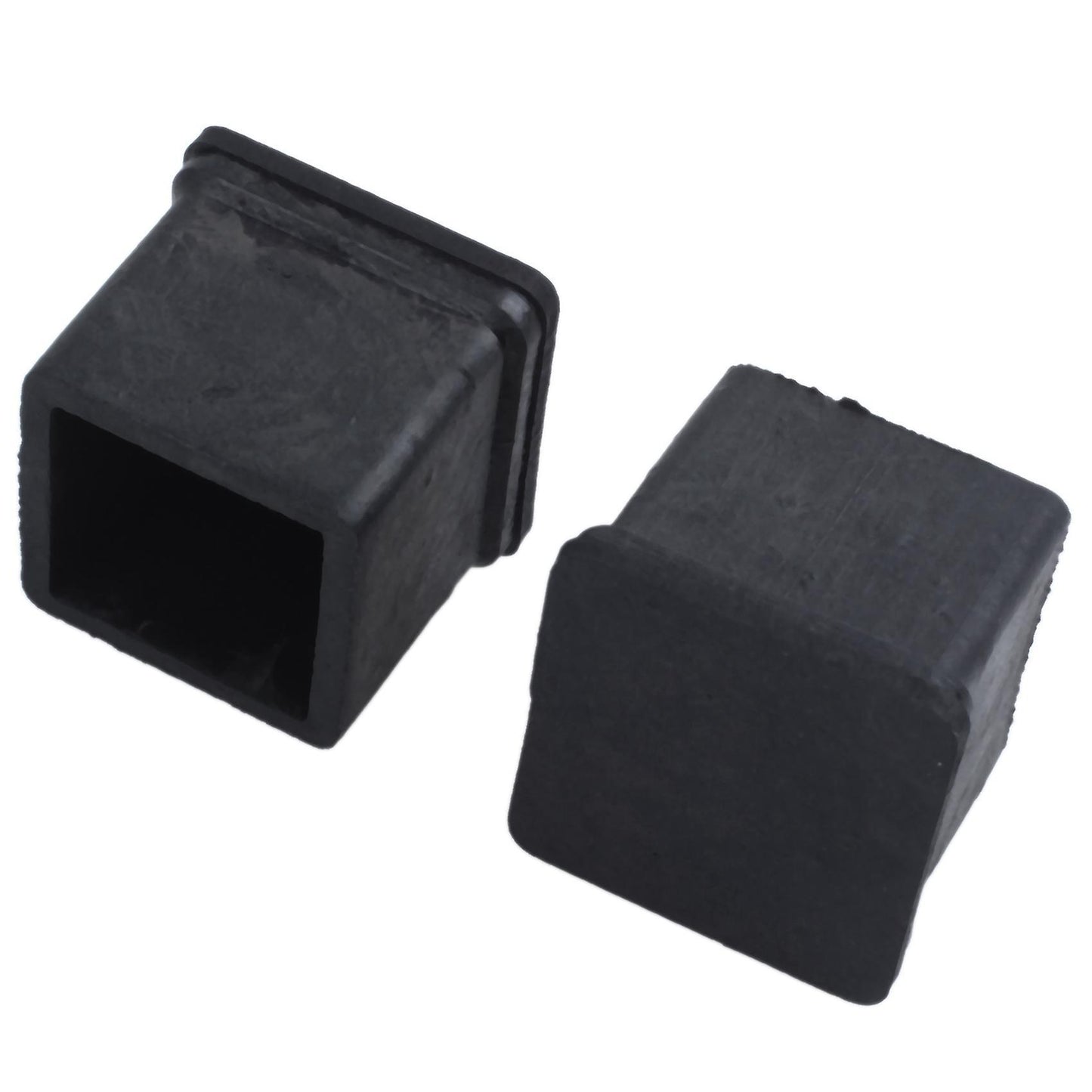 20 Mm X 20 Mm, Schwarz, Quadratisch, Gummifuesse 4 Stueck