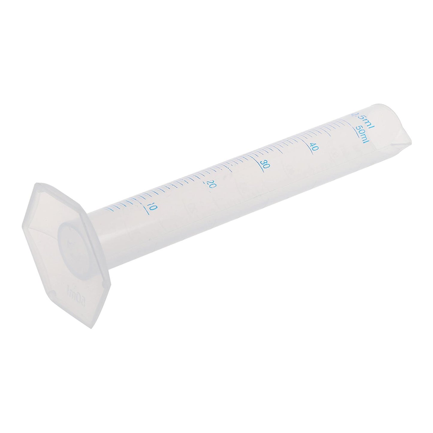 2x Height Of 17cm Graduated Cylinder 50ml Plastic