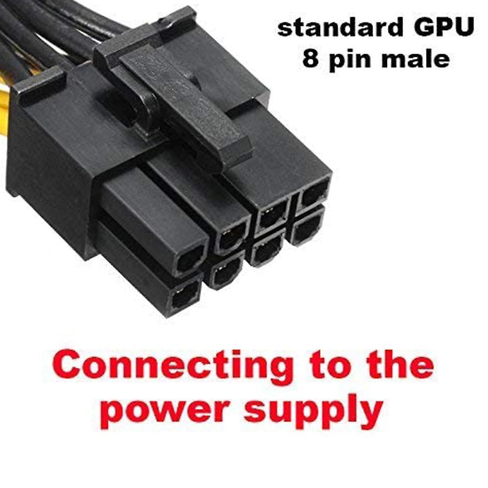 Pci-e 8 Pin Male to 8 Pin Male Power Cable for Evga Modular 60cm+20cm