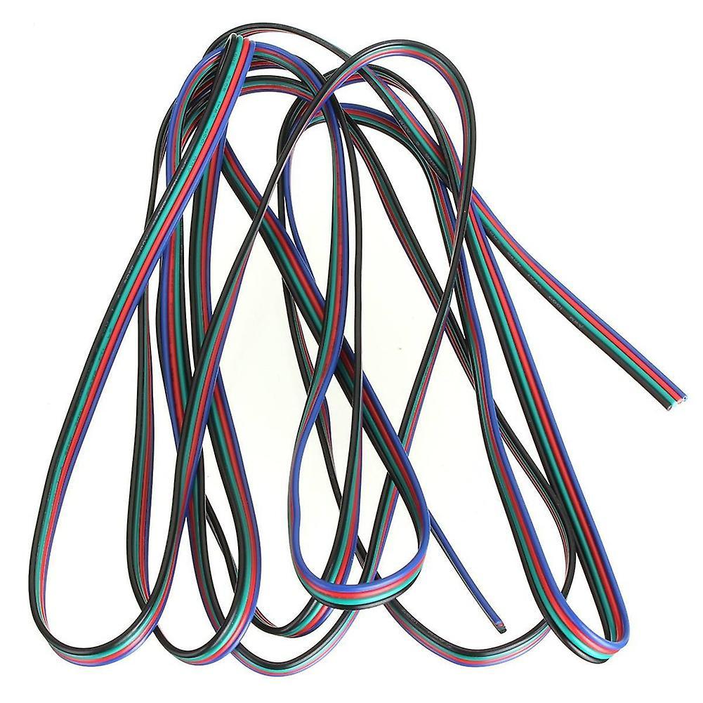 4 Broches Cable Connecteur Fil Extension Splitter Pour Led Bande 3m