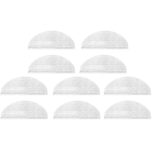10pcs Mop Cloth Pads for Eufy X8 Robot Vacuum Cleaner Washable Mop