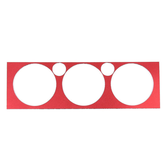 For Toyota Tacoma Car Air Conditioning Panel Aluminum Alloy Red