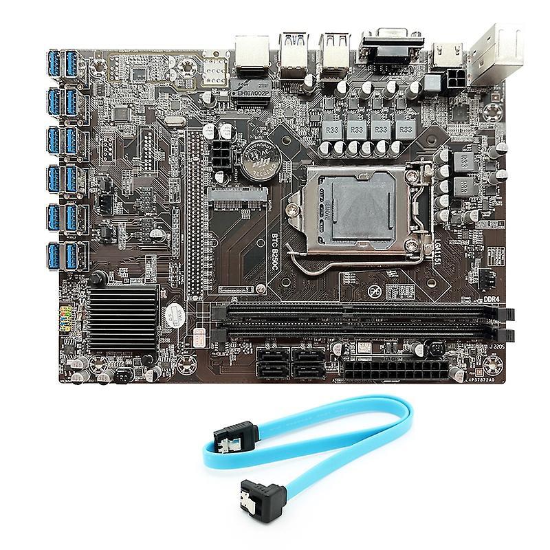 B250c Btc Mining Motherboard Supports Ddr4 Ram Computer Motherboard