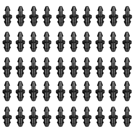 50pcs 1/4inch Drip Tubing End Plugs,for Home Garden Sprinkler Systems