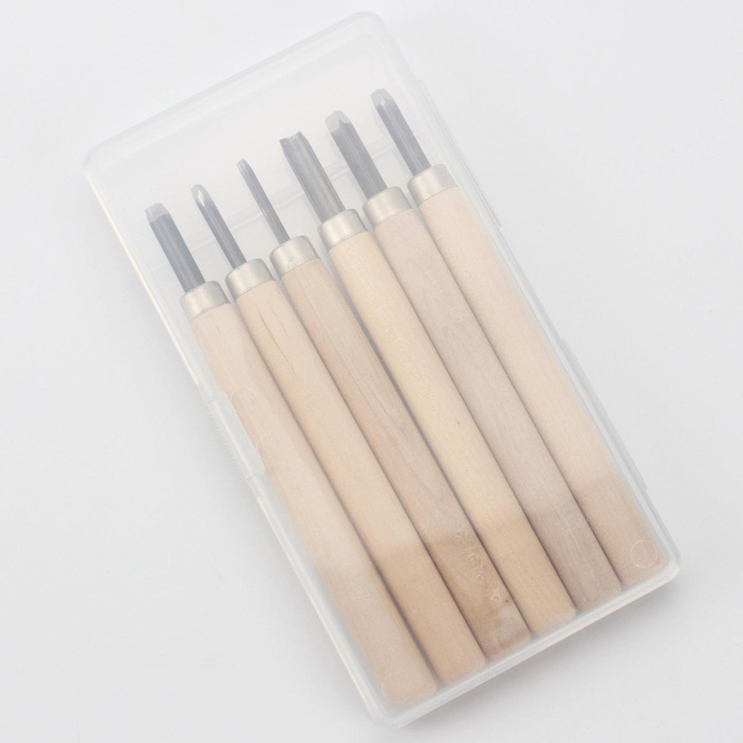 Woodworking 6pcs 2 Boxes/set Boxed Rubber Stamp Carving Knife