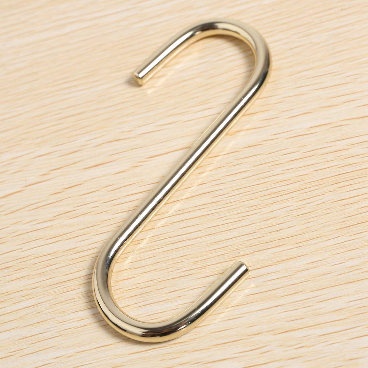 Gold Iron S Shaped Hooks Hanging Hanger Storage Holder Home Organizer