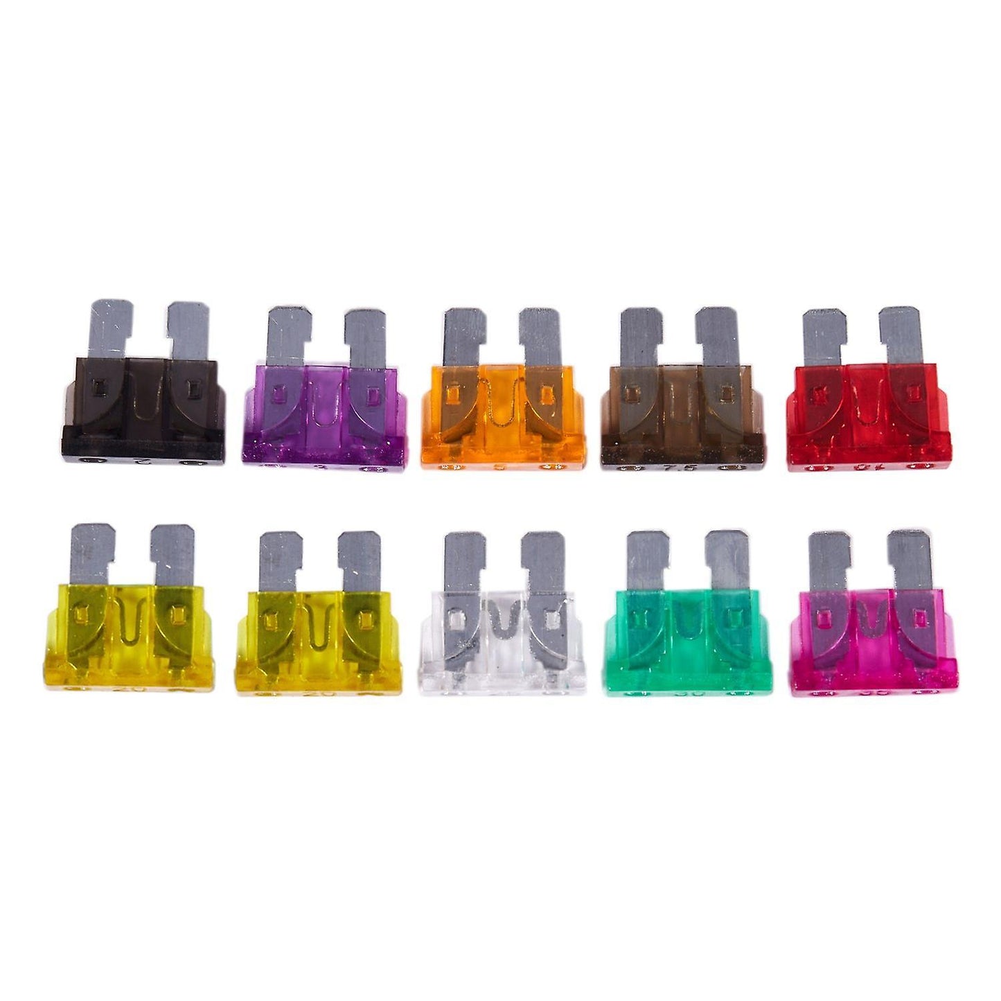 100 Mechanical Fuse 2a 3a 5a 7.5a 10a 15a 20a 25a 30a 35a for Voiture Moto Auto