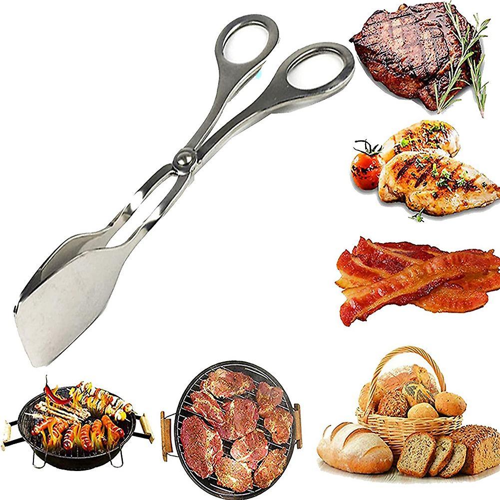 2 Pieces Kitchen Tongs Grill Tongs Pastry Tongs Serving Tongs