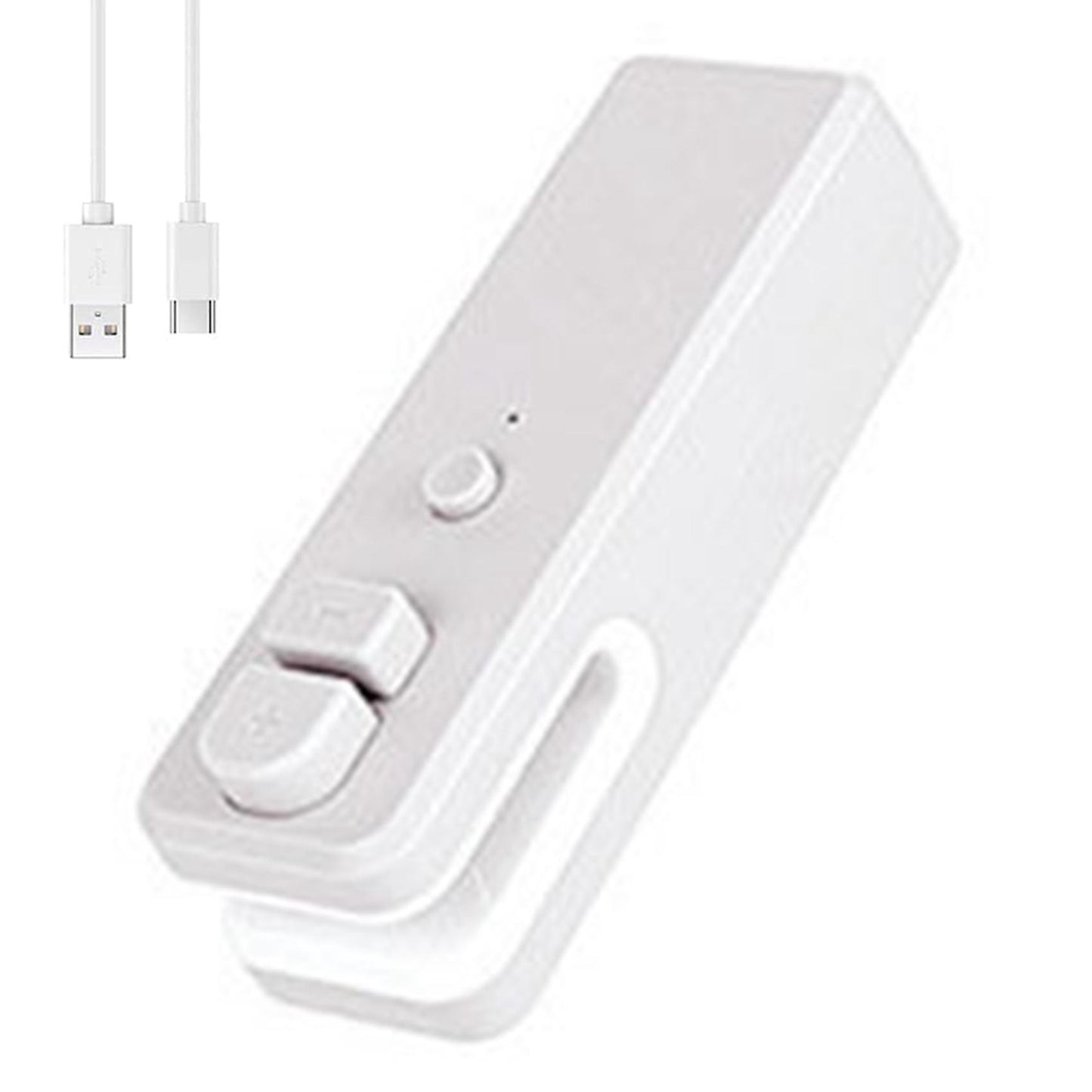 Usb Charging Mini Sealing Machine Household Snack Small Grey