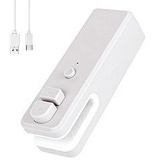 Usb Charging Mini Sealing Machine Household Snack Small Grey
