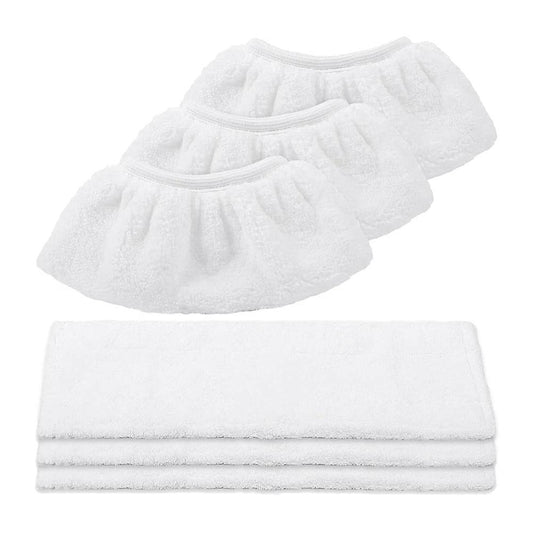 Microfiber Cloth Set Compatible(3 for Floor Nozzle+3 for Hand Nozzle)
