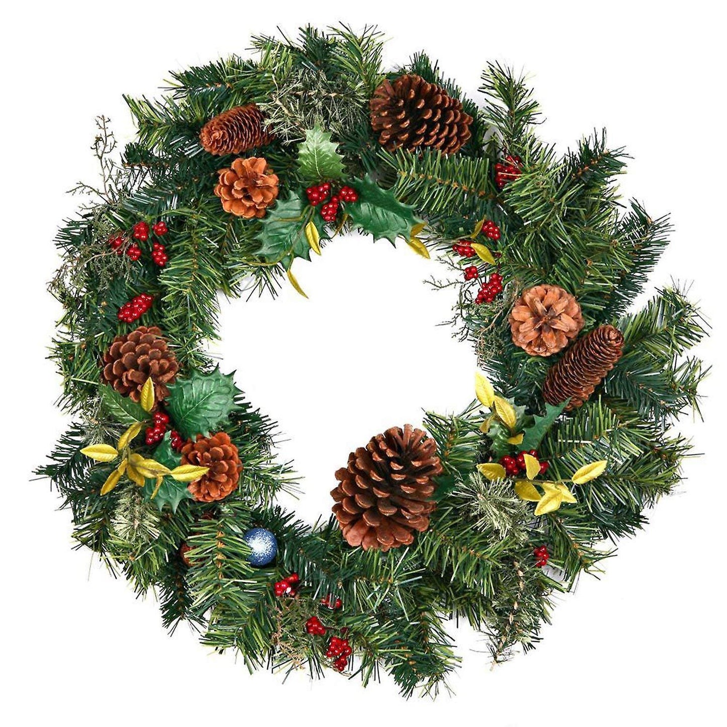 Pack Of 9 Decorative Hanging Pinecone Christmas Tree Decorations