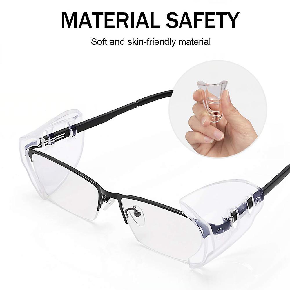 8 Pairs Eye Glasses Side, Fits Small to Large Eyeglasses