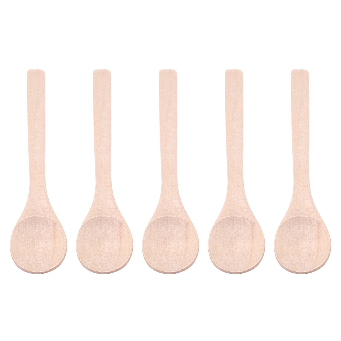 5pc Small Wooden Spoons Kit Arts and Crafts Creative Pack