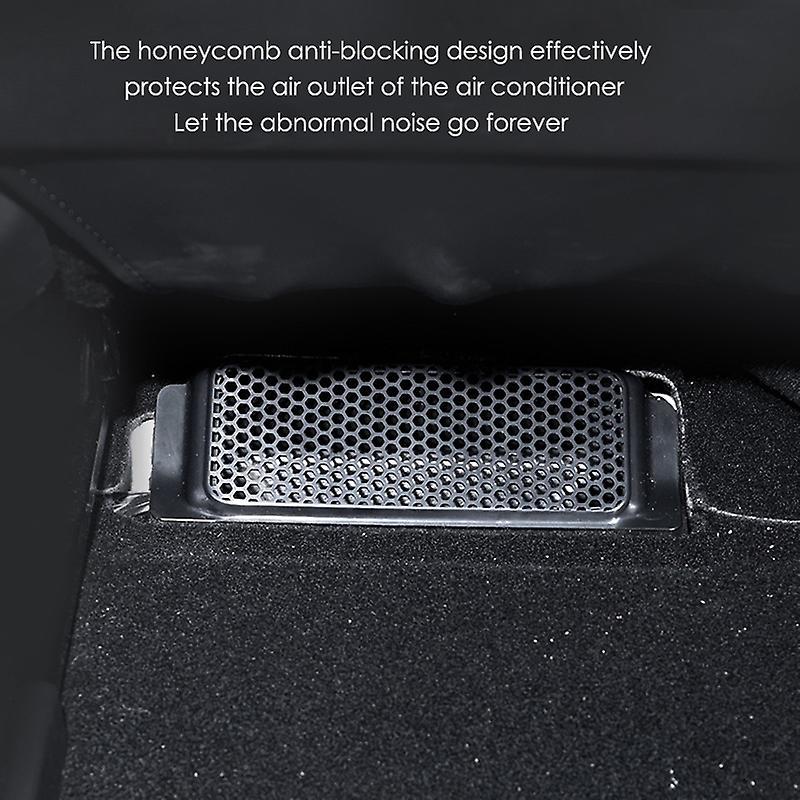 For Tesla Model 3 Air Conditioning Outlet Dust Covers Under The Seat