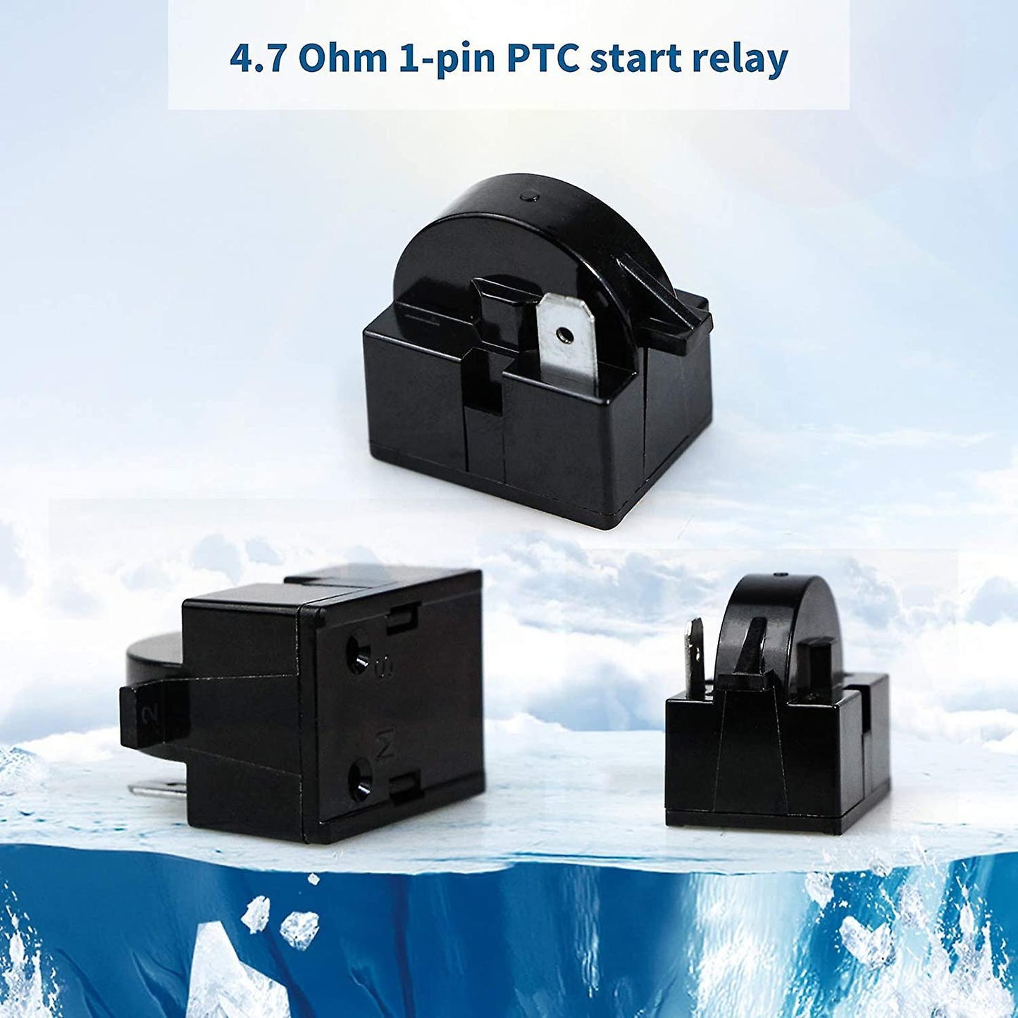 1 Pin Qp2-4.7 Ptc Starter Relay,1 Pin Refrigerator and 6750c-0005p