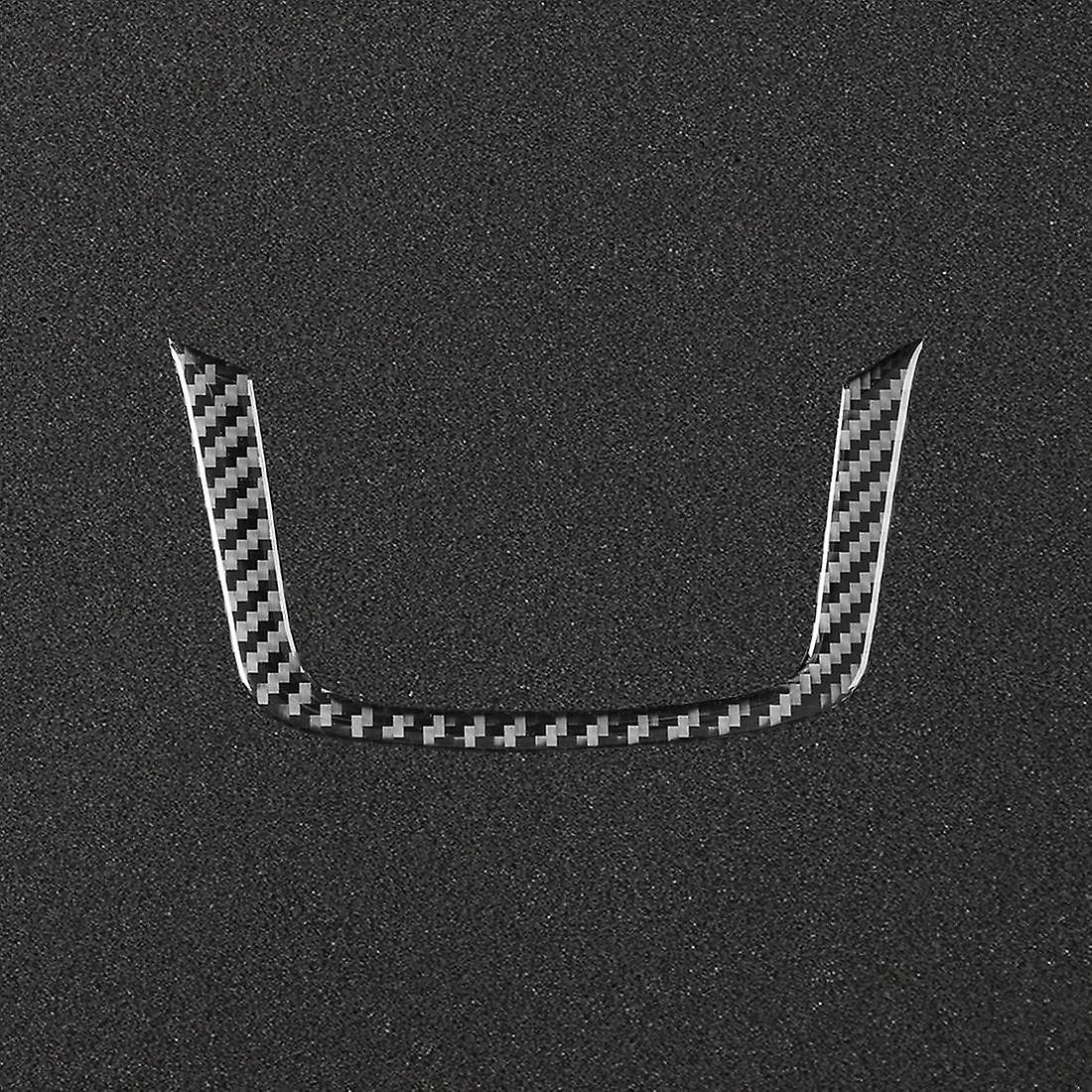 Carbon Fiber Car Steering Wheel Cover Stickers Trim for Land Rover