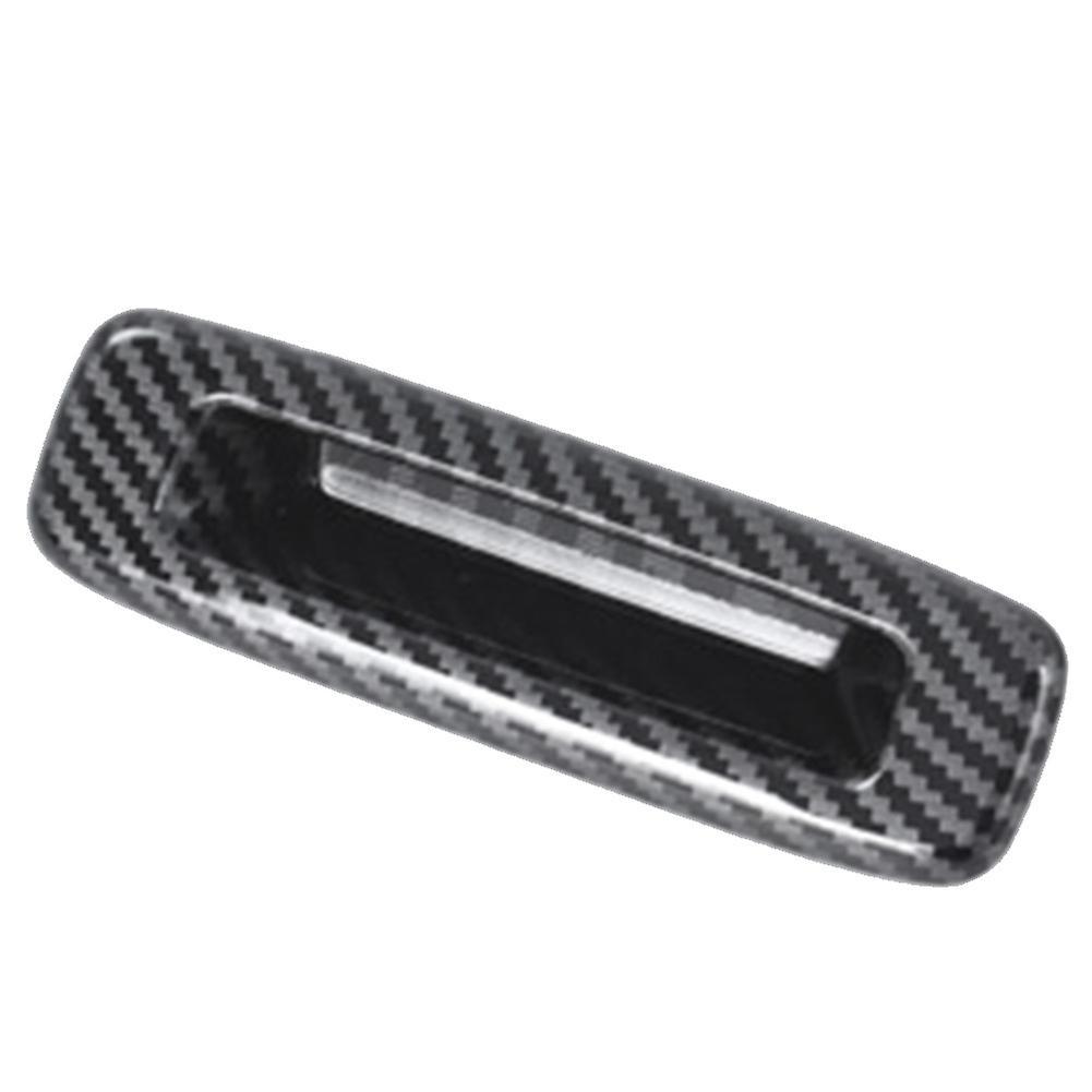 Carbon Fiber Car Roof Sunroof Handle Cover Sticker Decoration