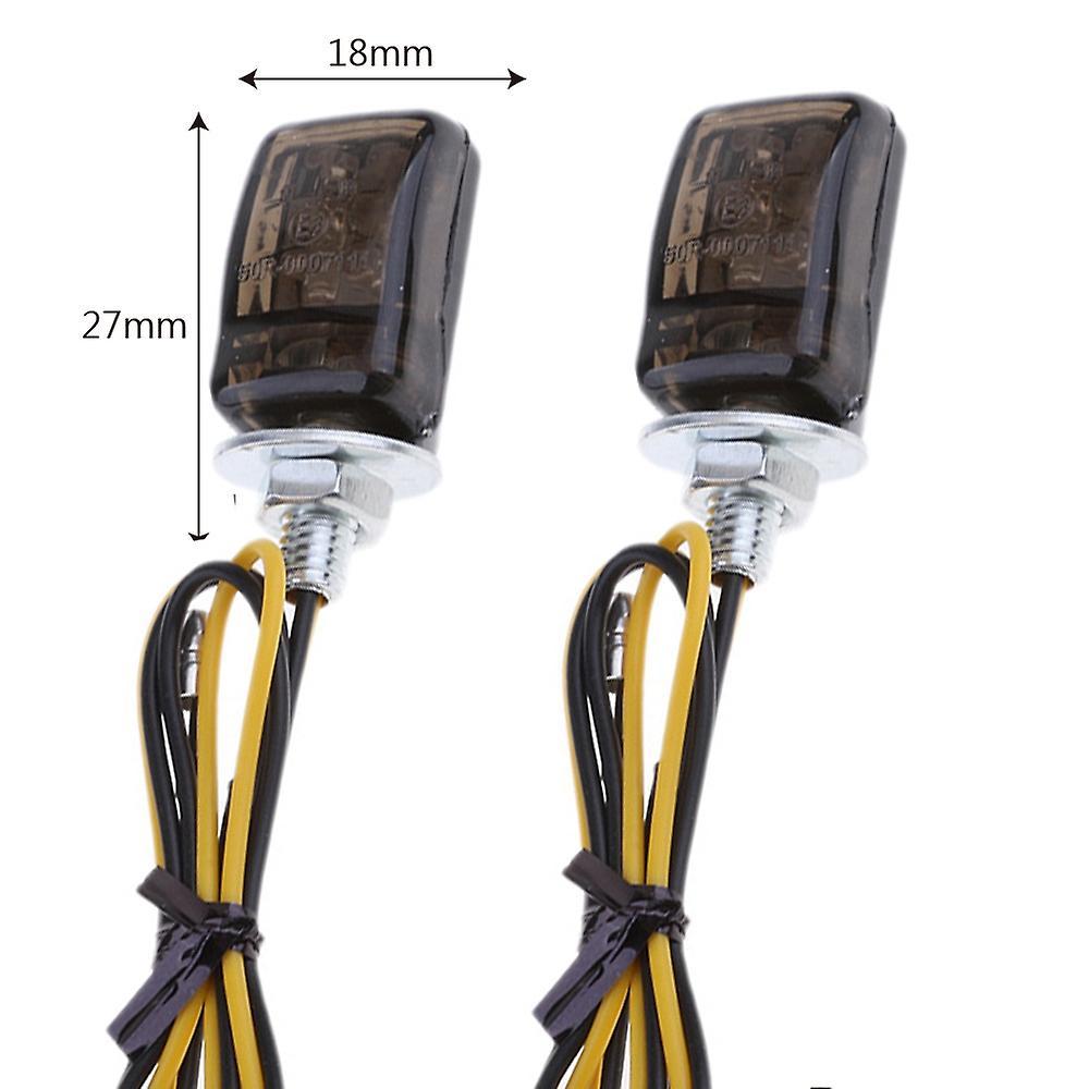 Black Mini Tiny Small Indicators Turn Signals for Yamaha