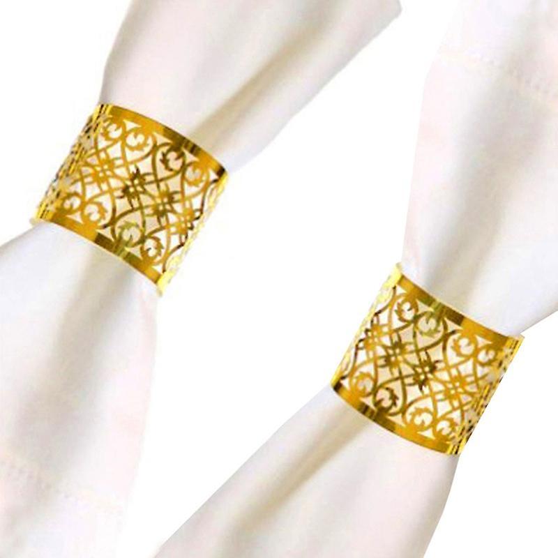 50pcs Napkin Rings for Wedding Table Decoration Skirt Princess Prince