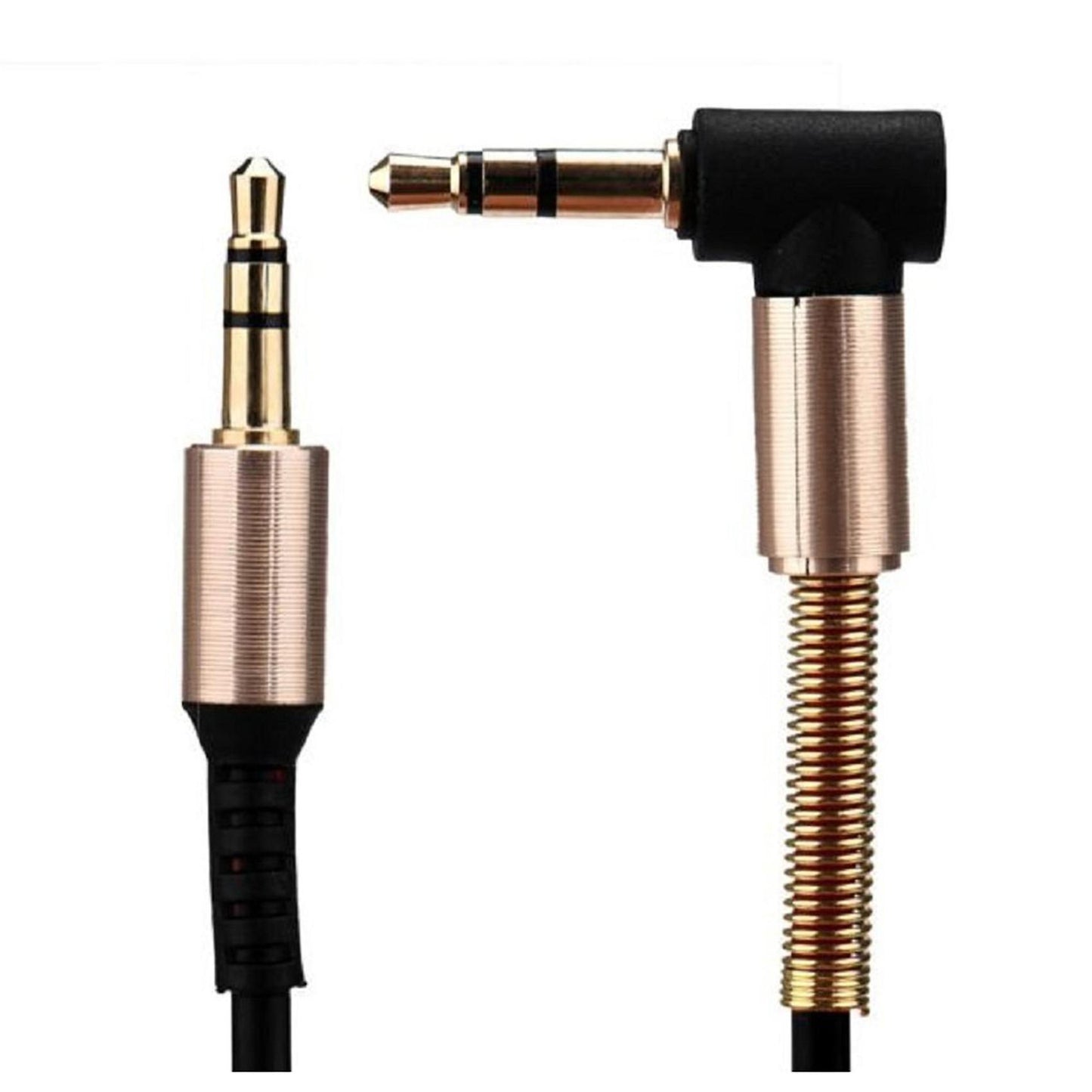 3.5mm Jack Male to Male Headphone Aux Audio Extension Cable (black)