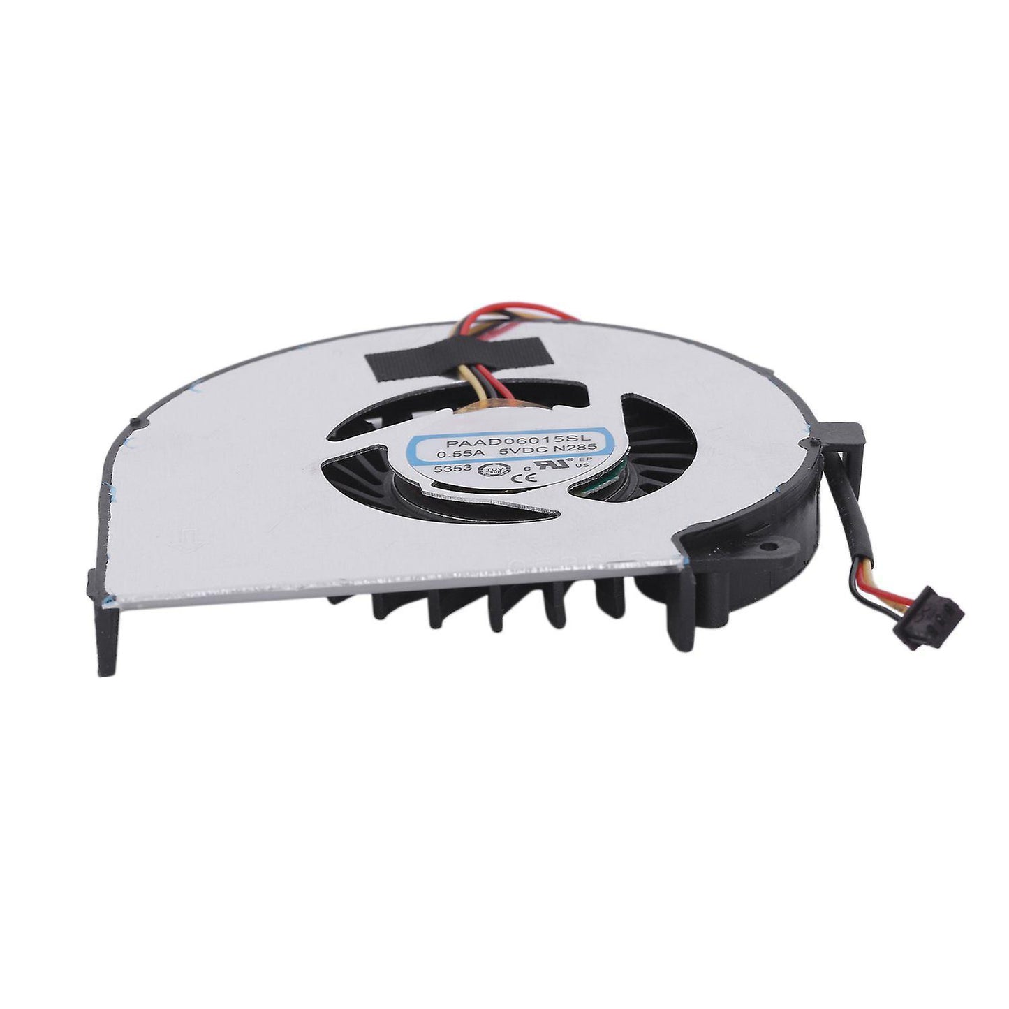 Cpu Cooling Fan for Msi Ge62 Gl62 Ge72 Gl72 Series 3pin 0.55a 5vdc