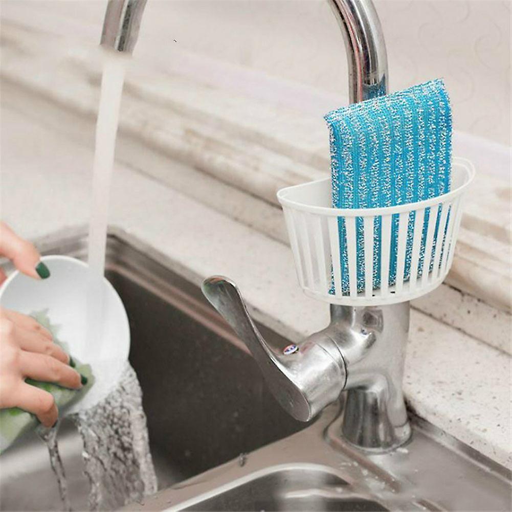 Storage Rack Drain Rack Sink Plastic Hanging Basket Rack Shelf