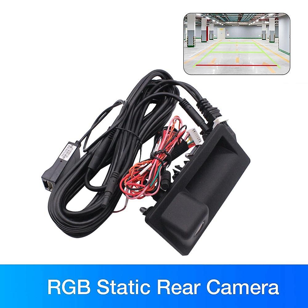 Rgb Rearview Camera with Trunk Switch for Jetta Mk5 5 Mk6 Vi Tiguan