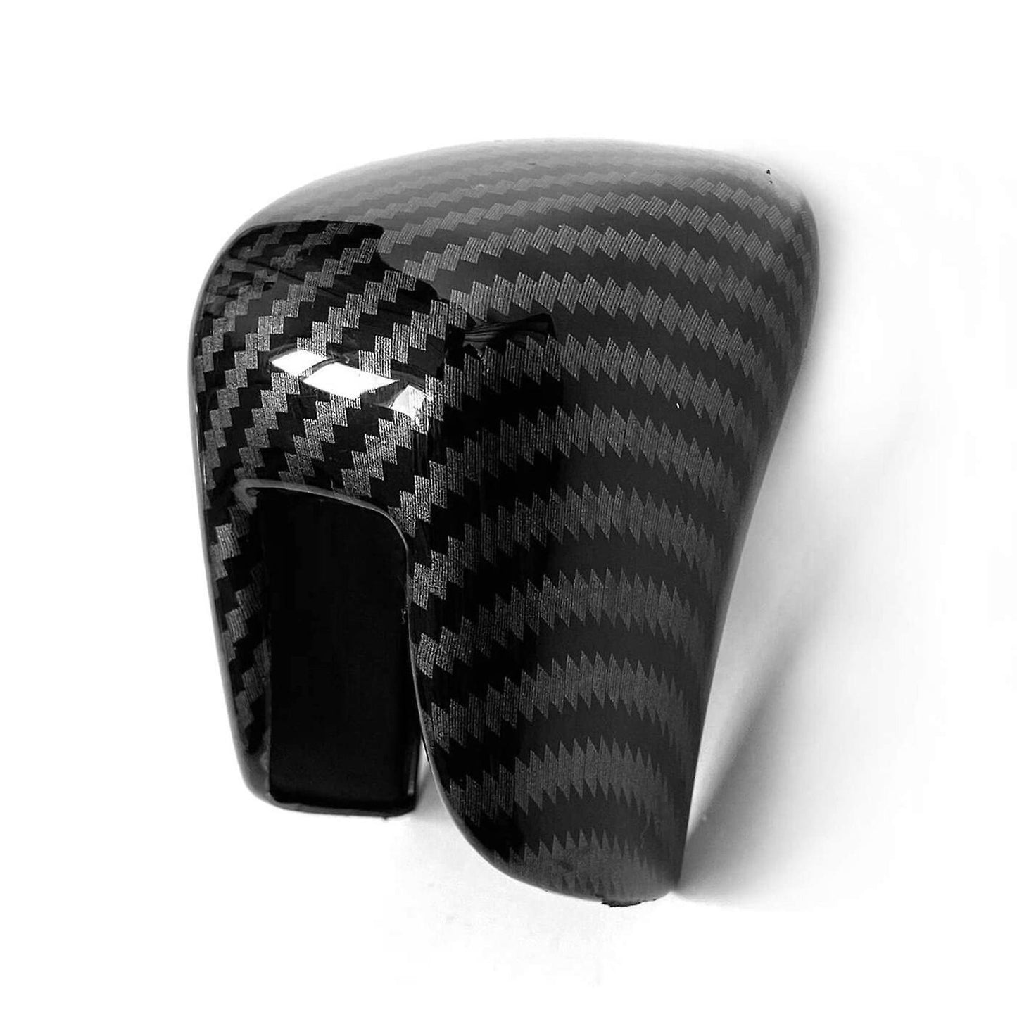 Carbon Fiber Abs Gear Shift Knob Cover Trim Fit for Honda