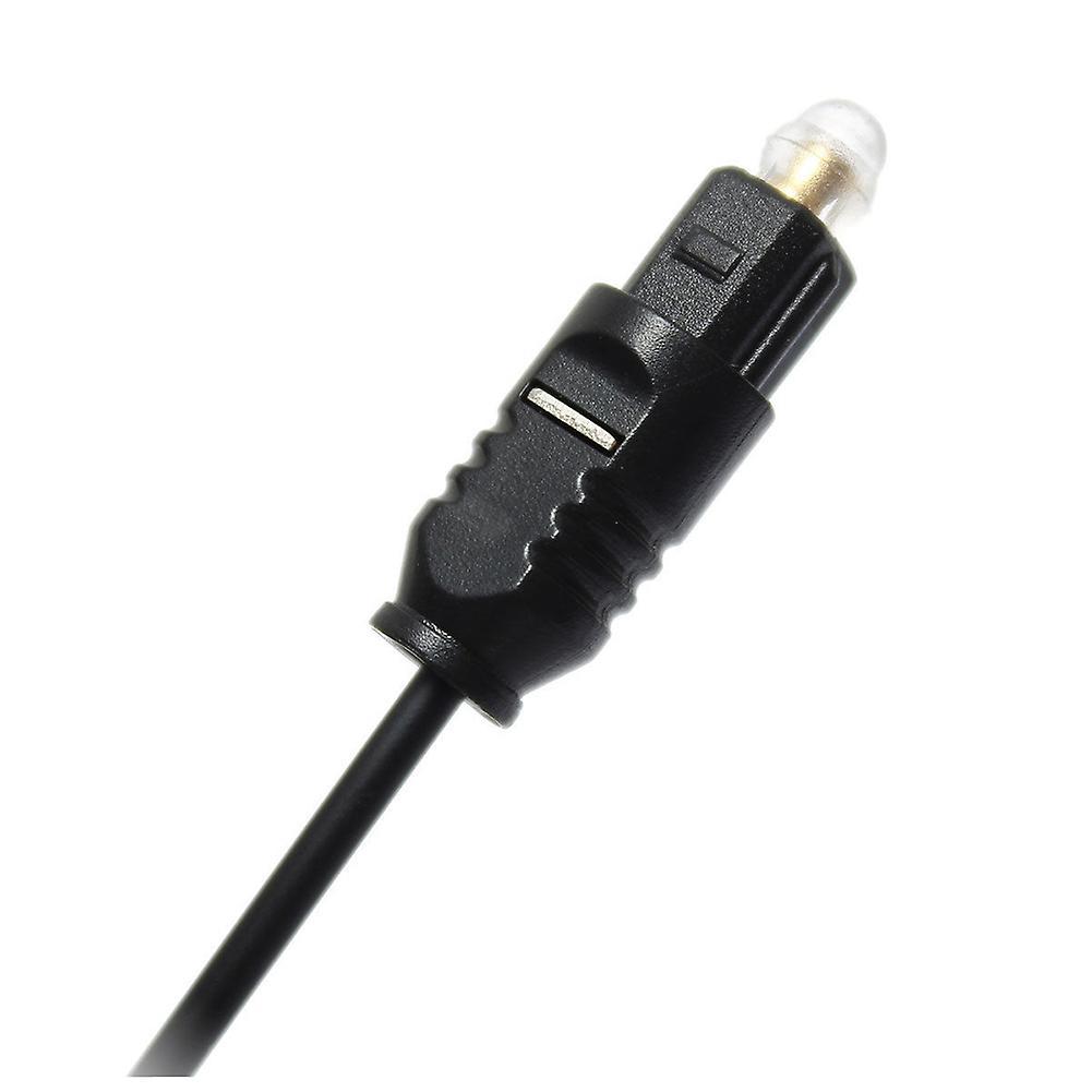 3.3ft /1m Digital Audio Fiber Optic Spdif Dvd Cd Toslink Cable Cord